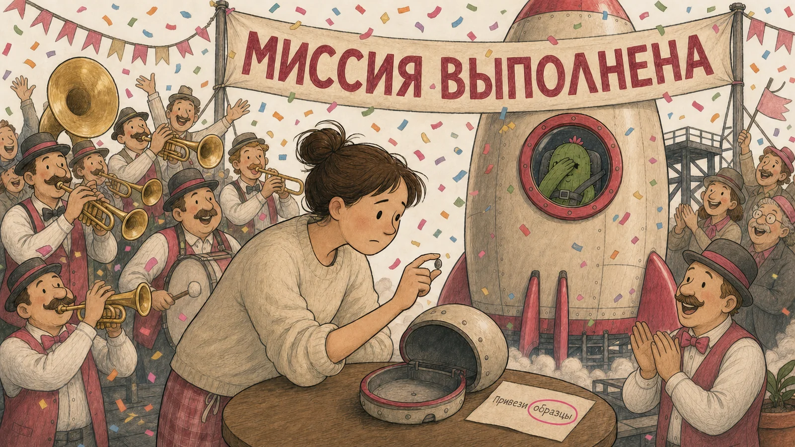 Агент приносит формально завершённый результат, а Борис отклоняет его при приёмке